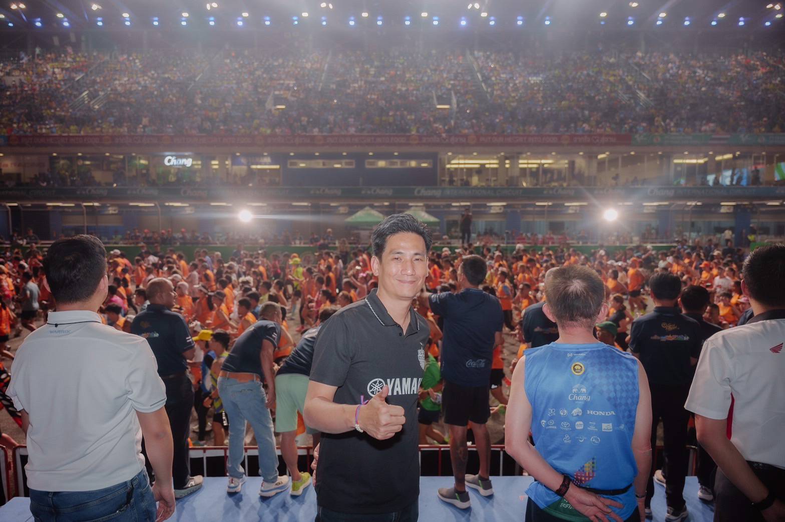 ยามาฮ่า ร่วมปล่อยตัวไนท์รันที่เดียวในโลก ระดับเหรียญทอง “บุรีรัมย์มาราธอน 2025”