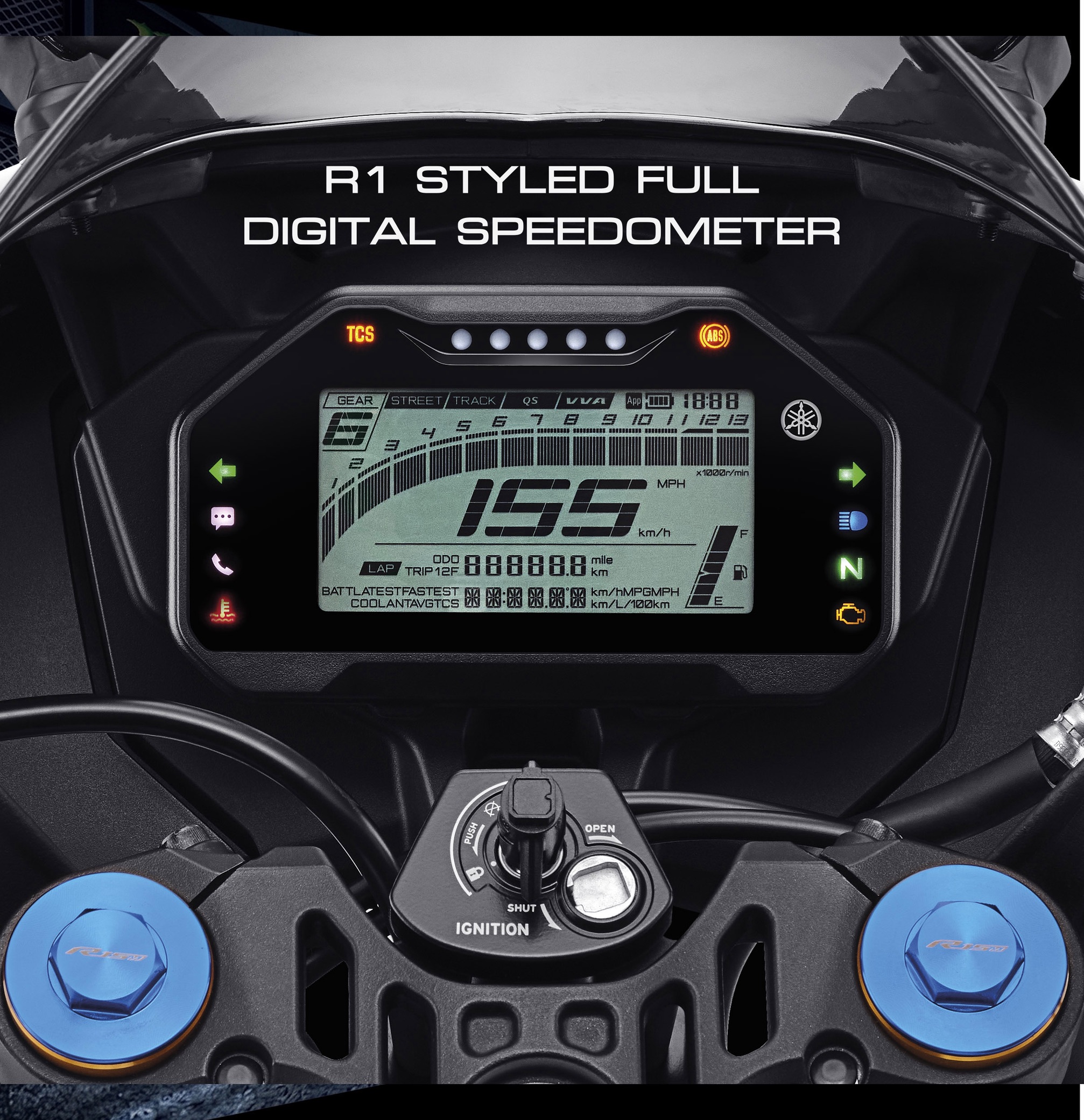 ยามาฮ่าเผยโฉม NEW YAMAHA R15M ลายพิเศษ Monster Black