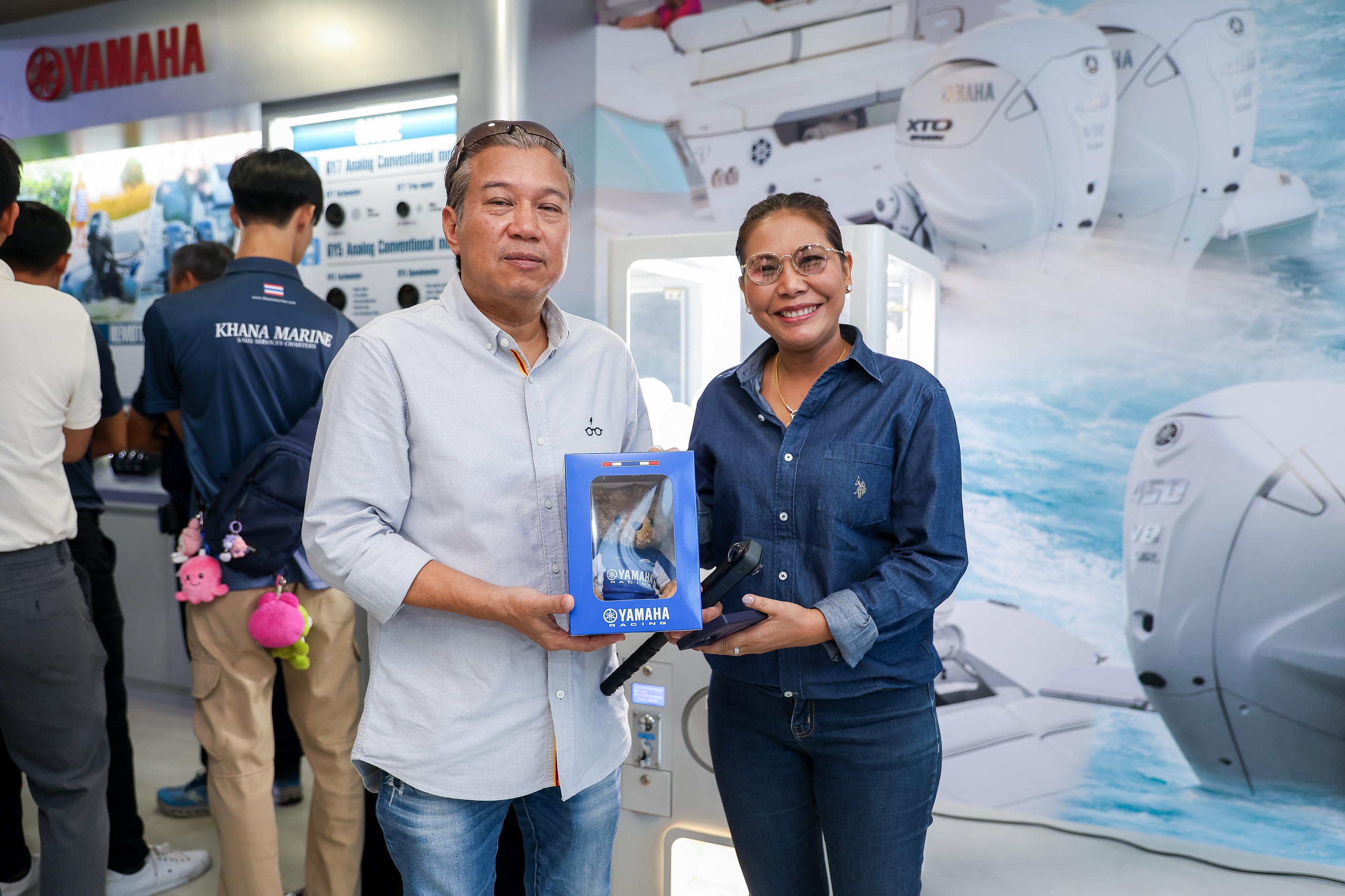 ยามาฮ่าร่วมแสดงความยินดี เปิดอาณาจักร SEAT BOAT PATTAYA