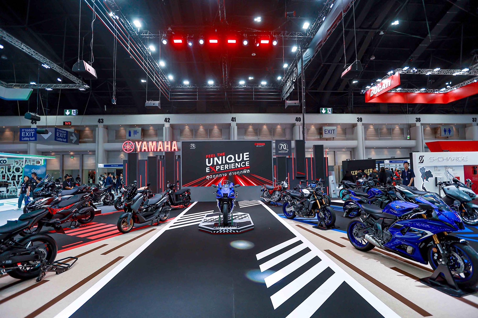 ยามาฮ่าเปิดบูธ “YAMAHA FEEL THE UNIQUE EXPERIENCE”