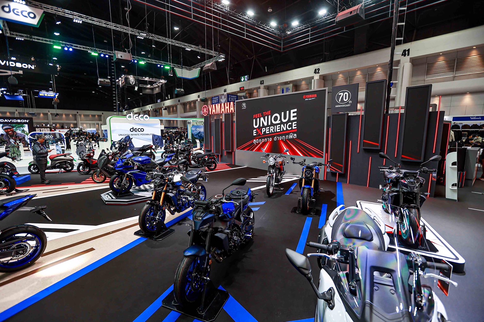 ยามาฮ่าเปิดบูธ “YAMAHA FEEL THE UNIQUE EXPERIENCE”