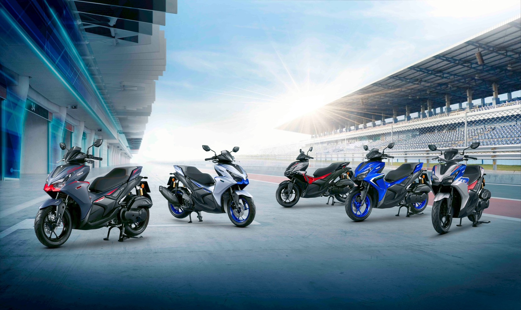 All New Yamaha AEROX SP